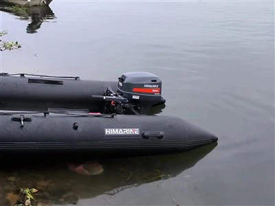 Thuyền bơm hơi 3,6M phía ngoài